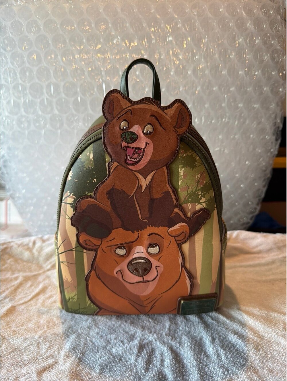 Loungefly Disney Brother Bear Koda & Kenai Mini Backpack NWT
